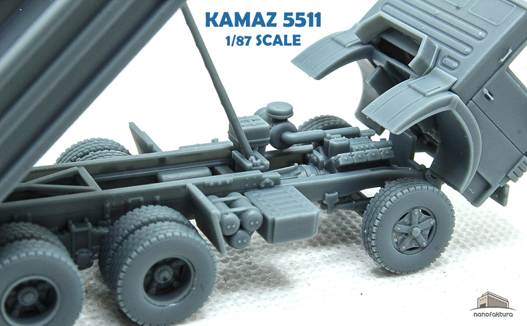 Kamaz 5511 Tipper - 1/87 (11)