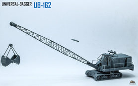 Universal Bagger UB-162 Excavator - 1/87
